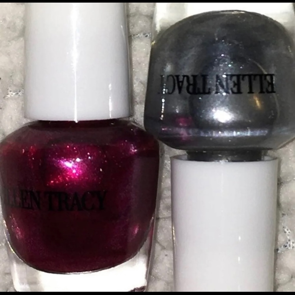 2x Ellen Tracy Mini Nailpolish